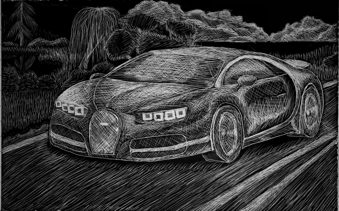 Michael Sherman’s Scratchboard Car